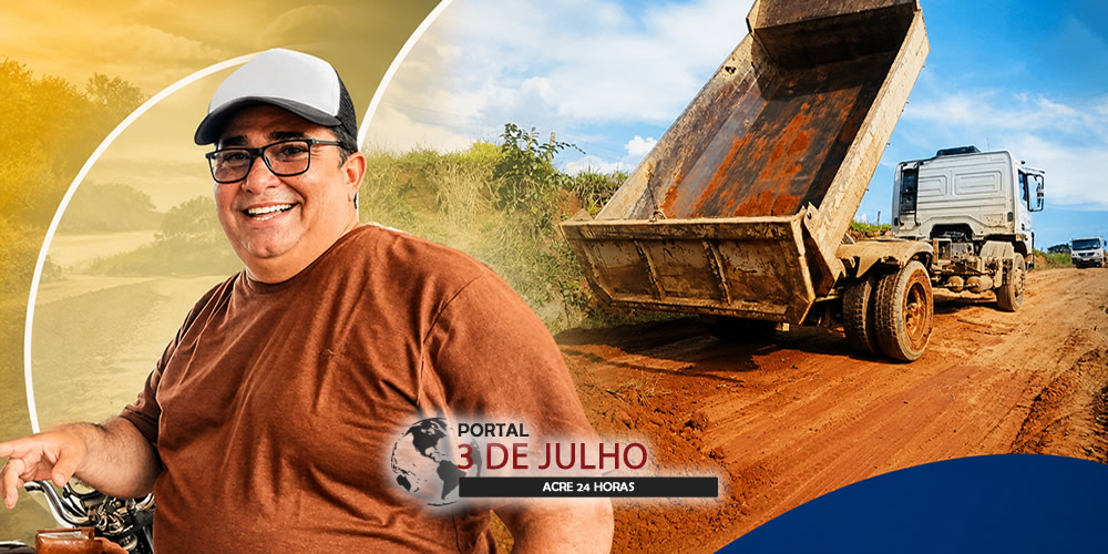 Prefeito Carlinhos do Pelado reforça recuperação de pontos críticos no km 69 do Ramal do Picadão