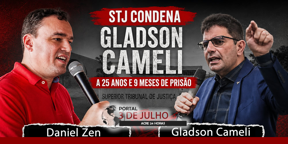 Ex-deputado Daniel Zen diz que condenação de Gladson Cameli já produz efeito de inelegibilidade e vê cerco judicial da Ptolomeu