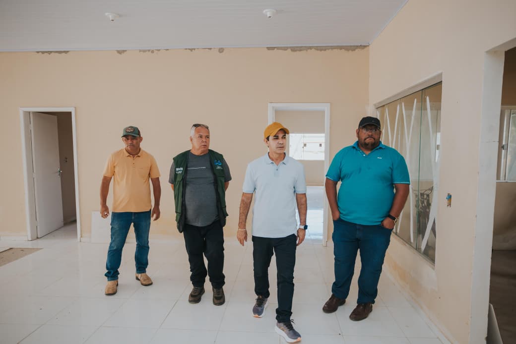 Prefeito Zequinha Lima vistoria Casa do Agricultor e anuncia inauguração para junho em Cruzeiro do Sul