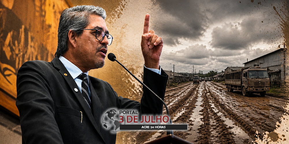 “Vergonha total”: Parque industrial de Feijó afunda no abandono e Edvaldo acusa governo de virar as costas para empresários