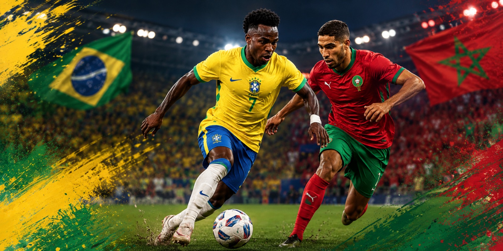 Brasil reage após susto, empata com Marrocos e estreia sem vitória na Copa do Mundo