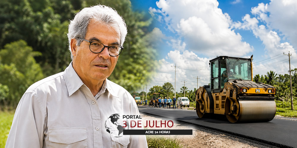 Jorge Viana e Binho Marques detalham, em podcast, plano de recuperação da BR-364 e projetam melhorias na rodovia até setembro