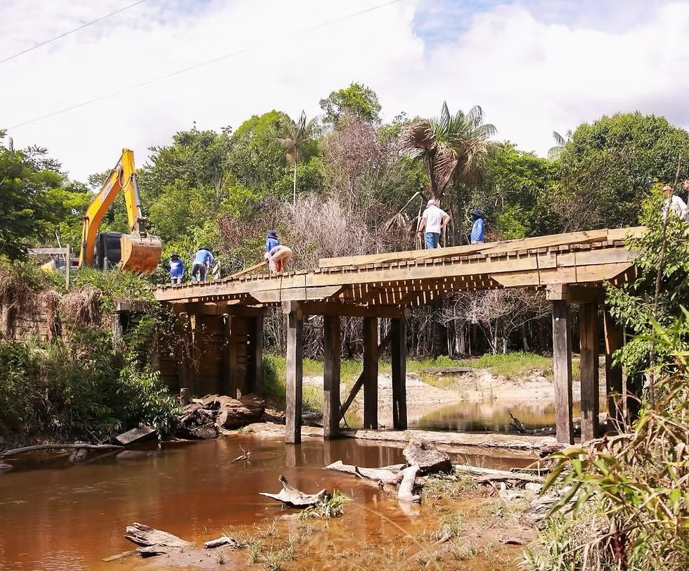 Ponte do Badejo do Meio será fechada nesta quinta-feira para obra de recuperação em Cruzeiro do Sul