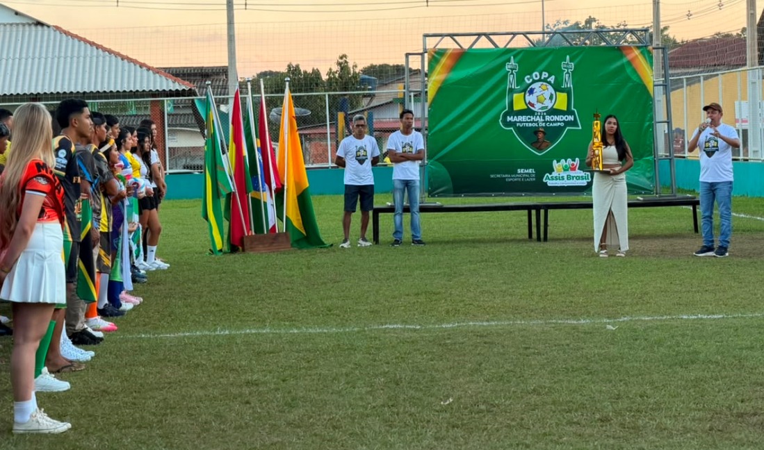 Assis Brasil realiza abertura da Copa Marechal Rondon 2026 com grande público e mais de R$ 50 mil em premiação